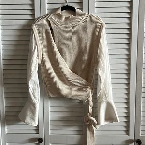 Jonathan Simkah Wrap Multimedia Top Size Medium